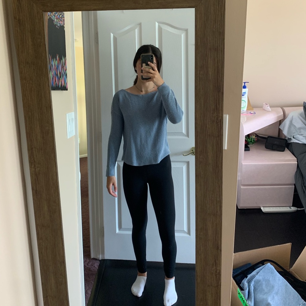 blue plain sweater Medium from Garage